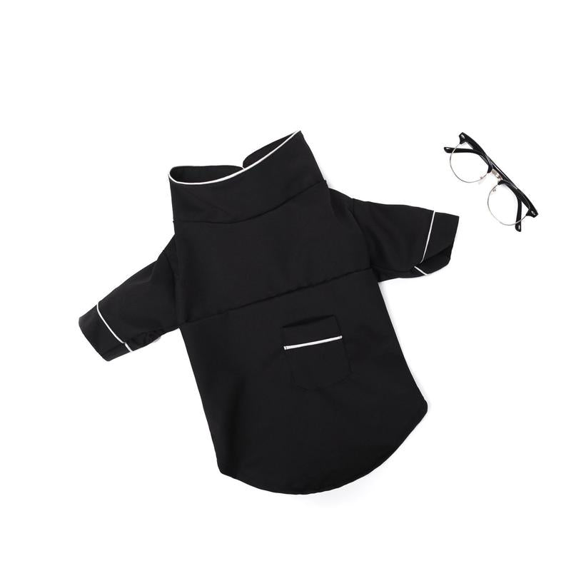 Dog Clothes Pink Pajamas Pet Dog Silk Pajamas, Two-Legged Sleepwear Shirt, Soft and Smooth Pajama for Dogs