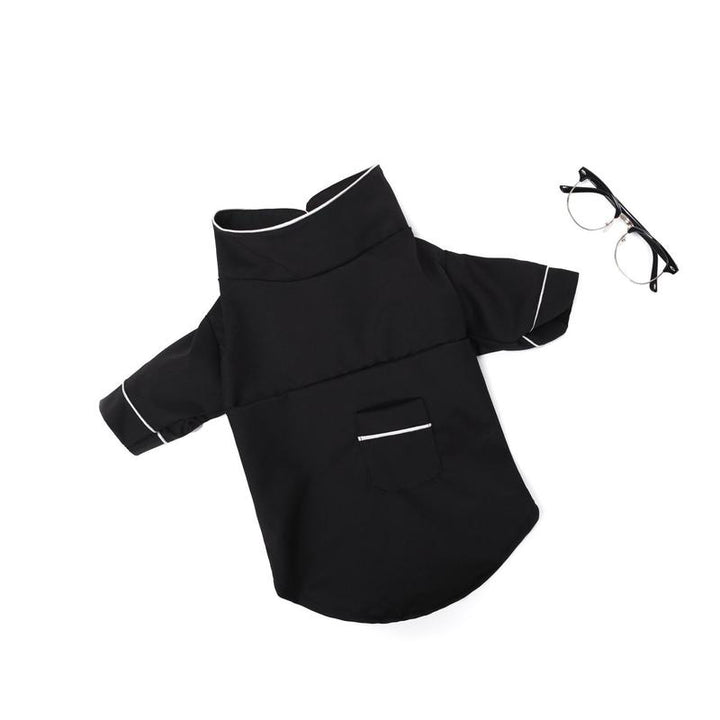 Dog Clothes Pink Pajamas Pet Dog Silk Pajamas, Two-Legged Sleepwear Shirt, Soft and Smooth Pajama for Dogs