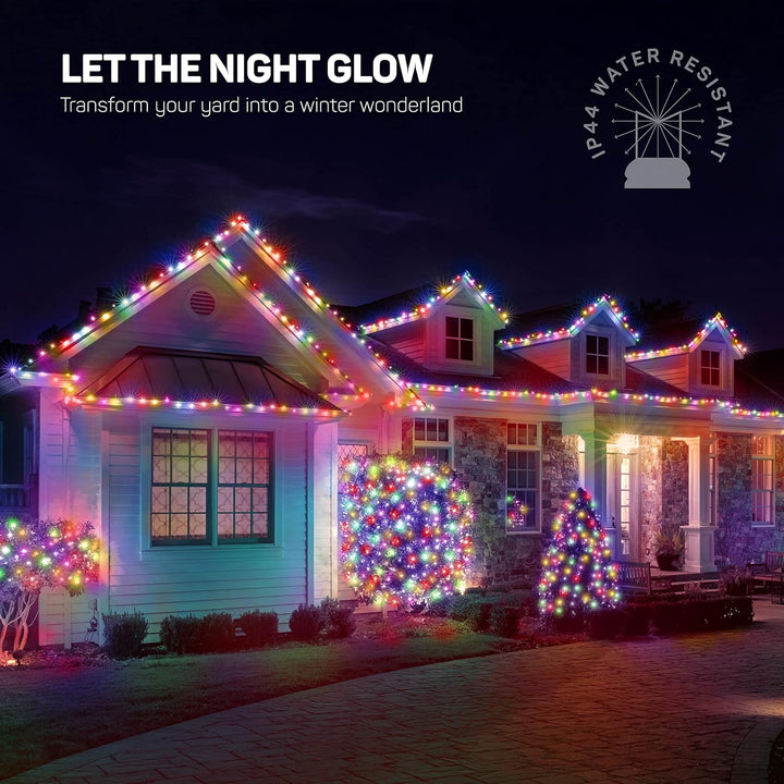 Christmas String Lights [100 Set] 25 Ft Multi-Colored Christmas String Lights, for Xmas Tree, Garland, Holiday, Party Décor –Mini Christmas Lights for Tree Weather-Resistant