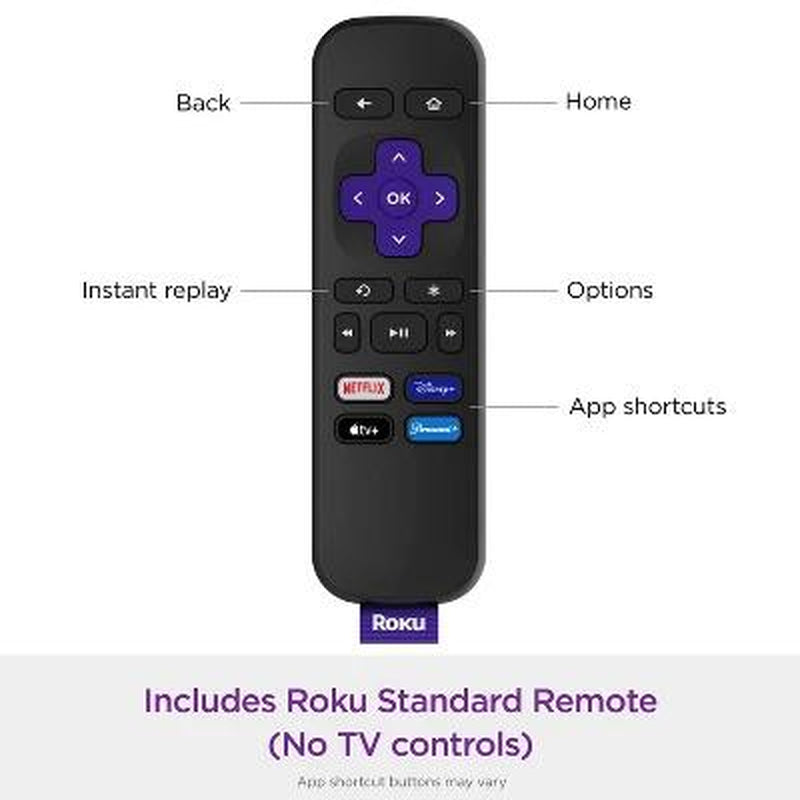 Roku Express HD Streaming Device with High-Speed HDMI Cable, Standard Remote, and Wi-Fi