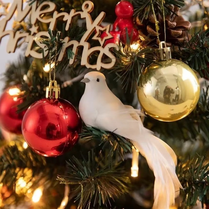 2PCS 2024 Christmas Decoration Desktop Christmas Tree Set Christmas Decoration Ornament Mini Small Christmas Tree Christmas Gift