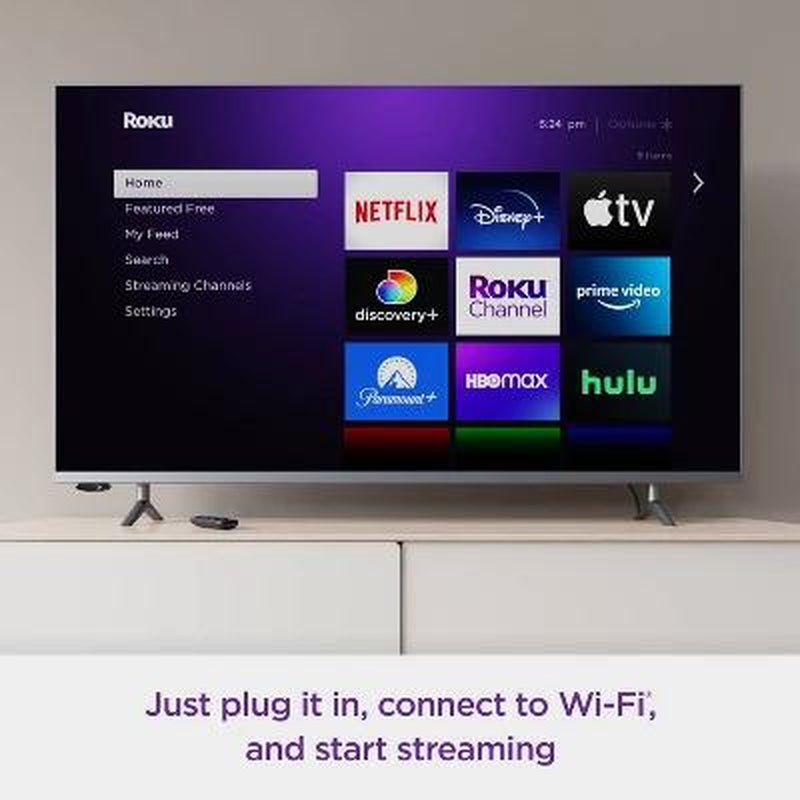 Roku Express HD Streaming Device with High-Speed HDMI Cable, Standard Remote, and Wi-Fi
