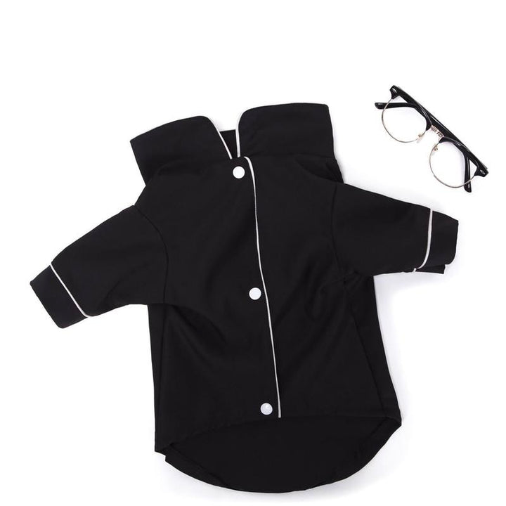 Dog Clothes Pink Pajamas Pet Dog Silk Pajamas, Two-Legged Sleepwear Shirt, Soft and Smooth Pajama for Dogs