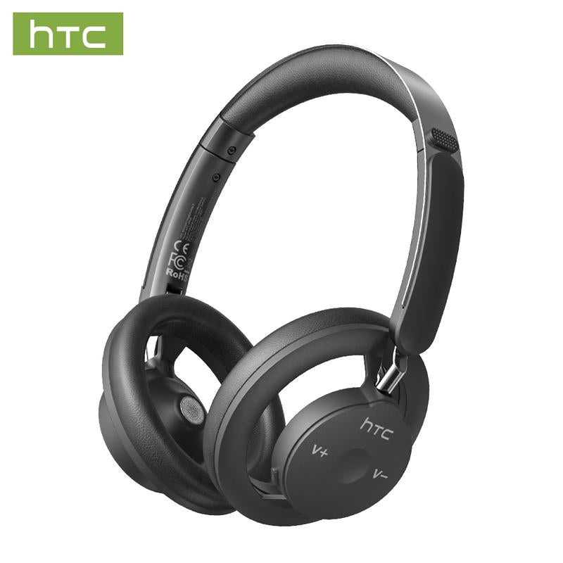 HTC HP06 OWS Open Wireless Headphone Foldable Bluetooth Headphones over Ear with Built-In Microphone HIFI Stereo Multifunctional Earbuds Wireless Headset for Gaming, Phones, Computers, Electronics Audio Headphone