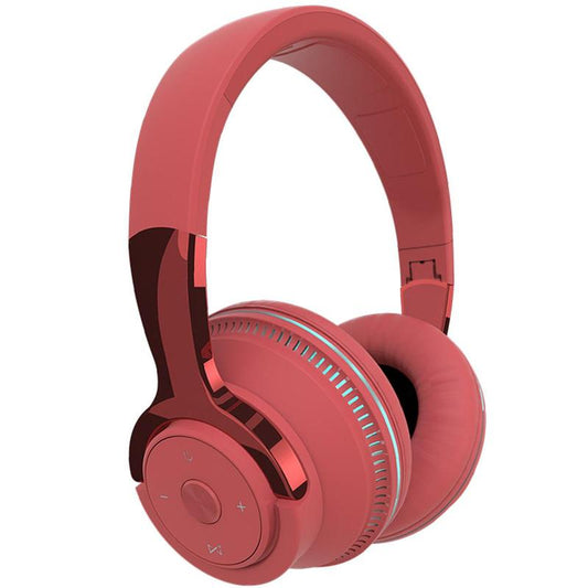 Foldable Wireless Headphone, Over-Ear Wireless Bluetooth-Compatible Headset with Mic, Wireless Stereo Headphones for Tablets and Phones