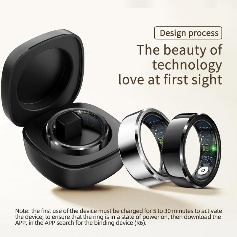 LIFEBEE Multifunctional Smart Ring, 1 Count Fitness Smart Ring with Multiple Sport Modes, Activity Tracker Smart Ring Tracker, Fitness Tracker, Digital Product, Cyber