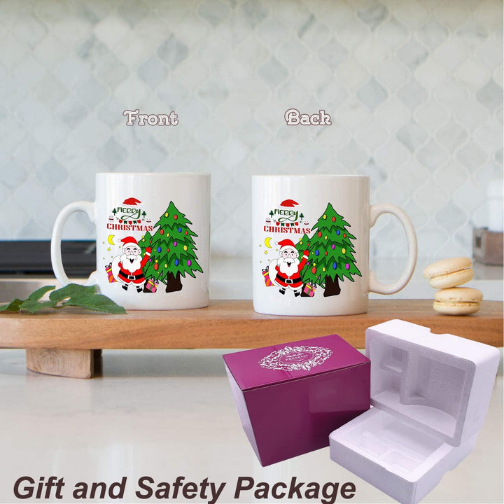 Christmas Coffee Mugs, 2023 Christmas Mugs Clearance, Funny Christmas Mugs Christmas Gift for Boyfriend,Girlfriend,Dad,Mom,Children, 11Oz 325ML (Christmas 3)