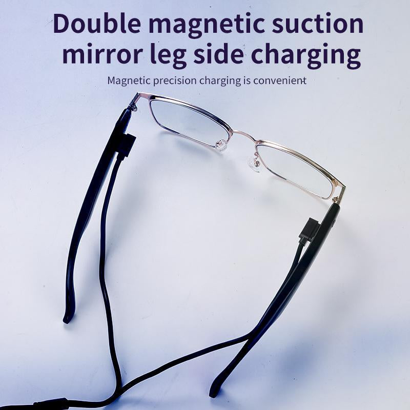Pengteng Smart Glasses, Fashionable Touch Control Smart Glasses with Audio Call Voice Assistant, Color Changing Lenses Glasses for Men & Women, Smart Wearable Devices, Gifts for Boyfriend